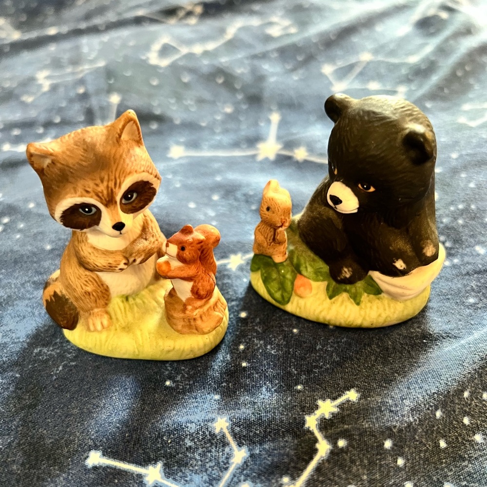 💜 Homeco Porcelain Forest Friends Set